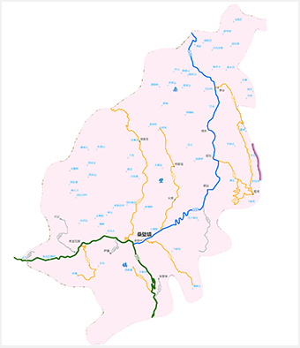 公路示意图