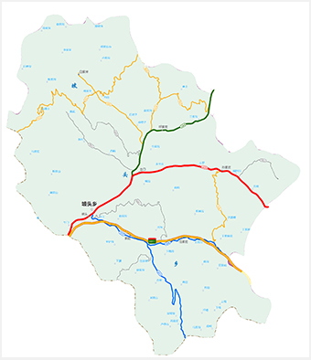 公路示意图